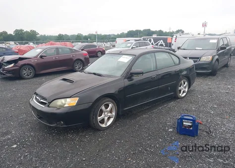 2005 Subaru Legacy 2.5Gt from USA, damaged, VIN 4S3BL686854221163